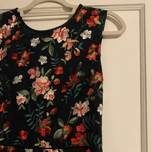 Hobbs London Rosella Embroidered Dress Size 6 $420 - Picture 8 of 12